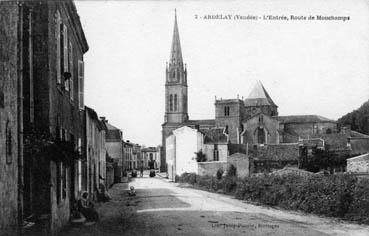 Iconographie - L'entrée, route de Mouchamps