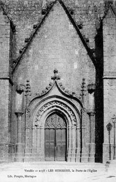 Iconographie - La porte de l'église