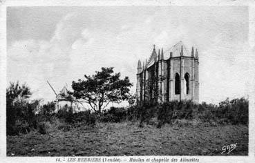 Iconographie - Moulin et chapelle des Alouettes