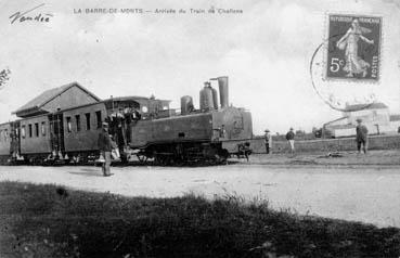 Iconographie - Arrivée du train de Challans