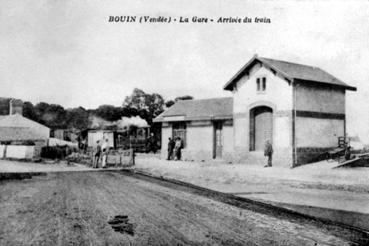 Iconographie - La gare - l'arrivée du train