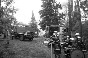 Iconographie - L'incendie de la maison du moulin de la Belle Etoile