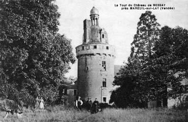 Iconographie - La tour du château de Bessay