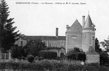 Iconographie - Les Humeaux - Château de Mr P. Lacombe, Député