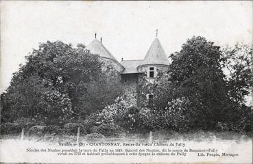 Iconographie - Restes du vieux château du Pally