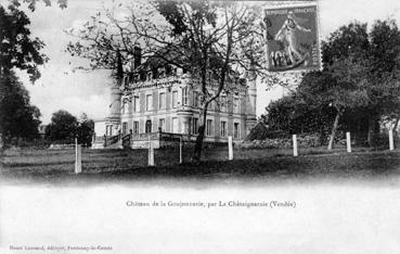 Iconographie - Château de la Goujonnerie