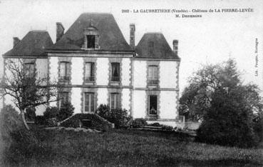 Iconographie - Château de la Pierre-Levée - M. Dehergne