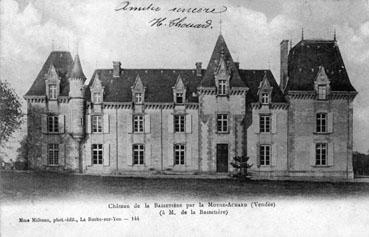 Iconographie - Château de la Bassetière par la Mothe-Achards (à M. de la Bassetière)