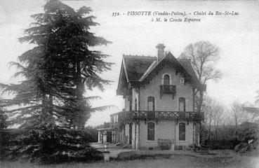 Iconographie - Chalet du Roc-St-Luc à M. le Comte Espierre