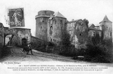 Iconographie - Château de St-Mesmin-la-Ville, près St-Mesmin