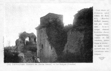 Iconographie - Château de (Barbe-Bleue) - Le donjon