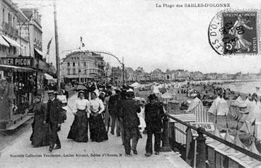 Iconographie - La plage des Sables-d'Olonne