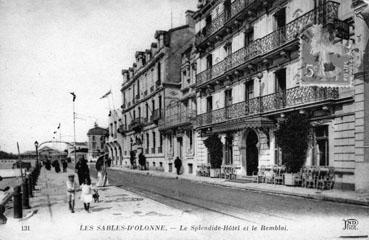 Iconographie - Le Splendide-Hôtel et le remblai