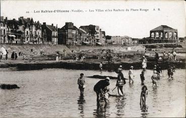 Iconographie - Les villas et les rochers du Phare Rouge