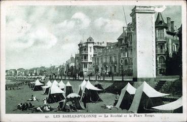 Iconographie - Le remblai et le phare Rouge