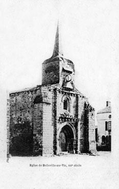 Iconographie - L'église de Belleville-sur-Vie, XIIe siècle