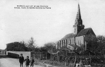 Iconographie - Route de Sainte-Gemme-la-Plaine