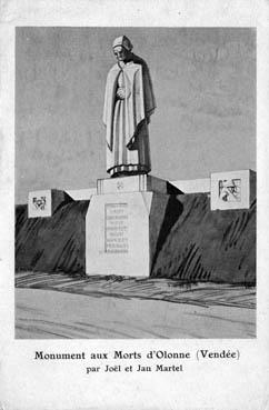 Iconographie - Monument aux Morts d'Olonne par Jan et Joël Martel