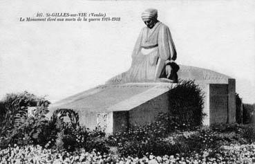 Iconographie - Le monument élevé aux Morts de la guerre 1914-1918