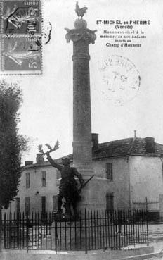 Iconographie - Monument élevé à la mémoire de nos Enfants morts au Champ d'honneur