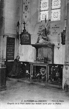 Iconographie - Chapelle de la Piété dédiuée aux soldats morts pour la Patrie