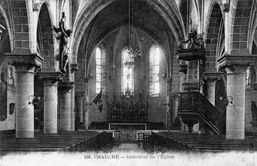 Iconographie - Intérieur de l'église