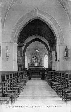 Iconographie - Intérieur de l'église St-Sauveur