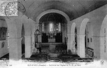 Iconographie - Intérieur de l'église de N.-D. du Port