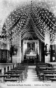 Iconographie - Intérieur de l'église