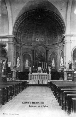 Iconographie - Intérieur de l'église