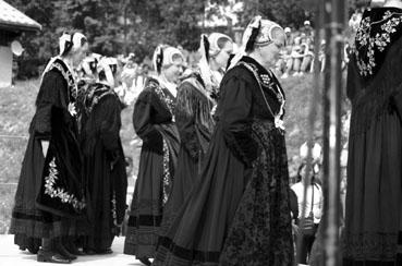 Iconographie - Fête du costume savoyard et de la montagne - Election des reines