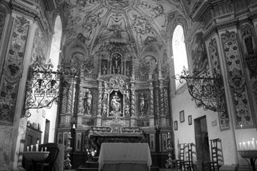 Iconographie - Chapelle des Vernettes - Le maître-autel