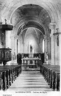 Iconographie - Intérieur de l'église