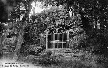 Iconographie - Abbaye de Melay - La grotte