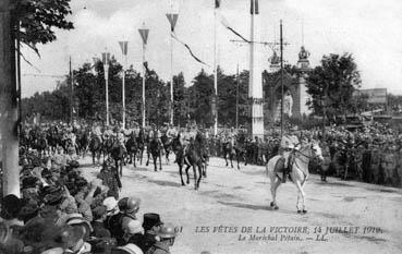 Iconographie - Les Fêtes de la Victoire, 14 juillet 1919 - Le Maréchal Pétain