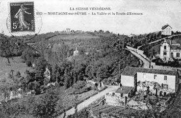 Iconographie - La vallée et la route d'Evrunes