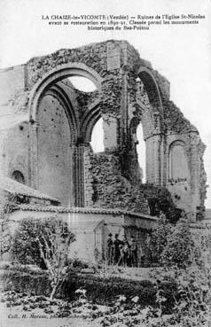 Iconographie - Ruines de l'église St-Nicolas