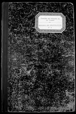 Iconographie - Registre des délibérations de la Chambre de Métiers de la Vendée