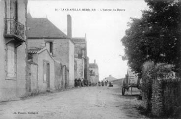 Iconographie - L'entrée du bourg