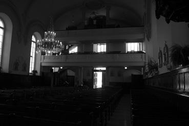 Iconographie - Ile d'Orléans - Intérieur de l'église Saint-Jean