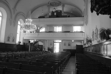 Iconographie - Ile d'Orléans - Intérieur de l'église Saint-Jean