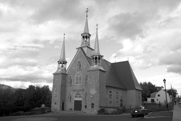 Iconographie - Ile d'Orléans - L'église Saint-Jean