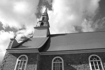 Iconographie - Ile d'Orléans - L'église Saint-Jean