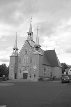 Iconographie - Ile d'Orléans - L'église Saint-Jean