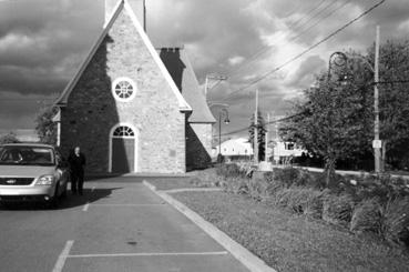 Iconographie - Ile d'Orléans - L'église de 1717 à Saint-Pierre