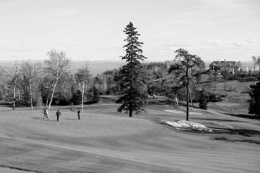 Iconographie - Baie-Saint-Paul - Le golf