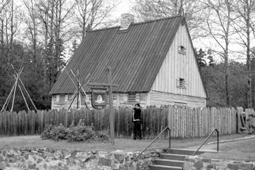 Iconographie - Tadoussac - Maison indienne