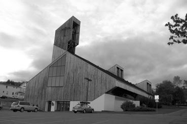 Iconographie - Gaspé - La cathédrale