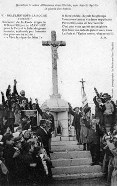 Iconographie - Souvenir de la croix érigée le 10 mars 1908