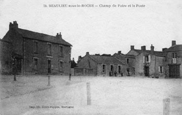 Iconographie - Champ de foire et la poste